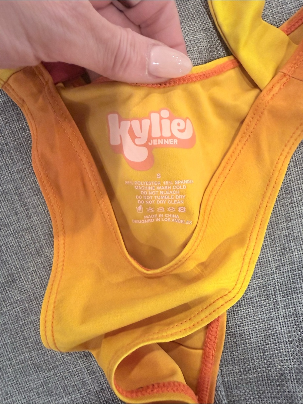 Kylie Jenner one piece swimsuit - Picture 4 of 5